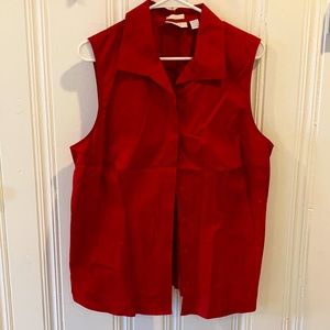 Chico’s red top - size 3